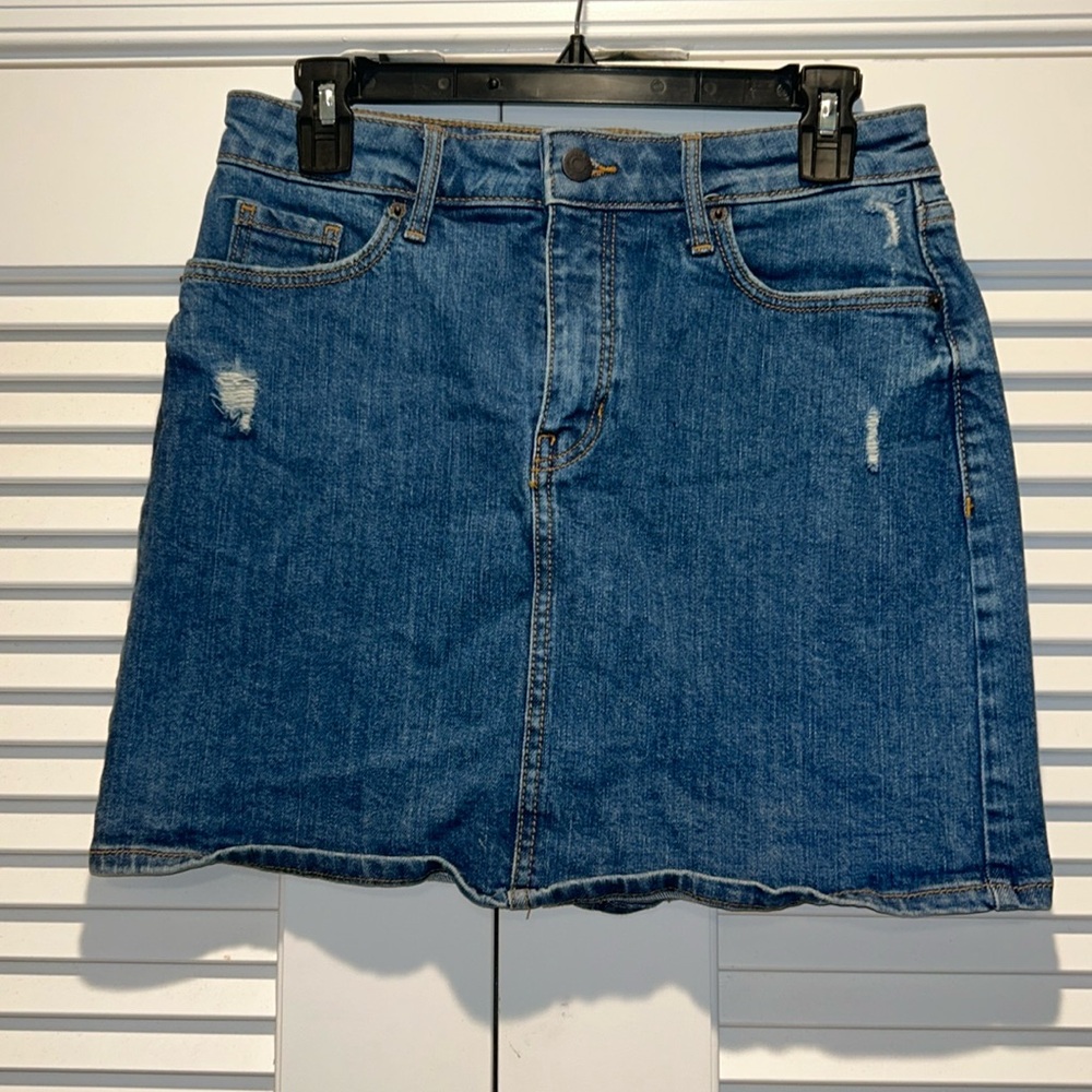 Old Navy Jean Mini Skirt